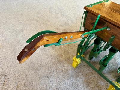 1910 VAN BRUNT HORSE DRAWN SEED DRILL (SOLD BY JOHN DEERE)
