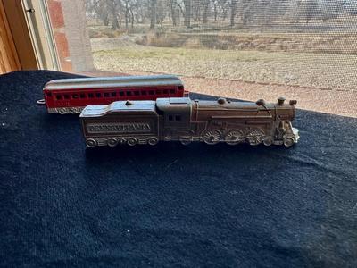 4 TOOTSIE TOY DIE-CAST TOY TRAINS