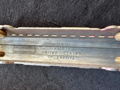 4 TOOTSIE TOY DIE-CAST TOY TRAINS