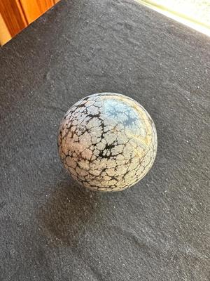 SNOWFLAKE OBSIDIAN STYLE MARBLE