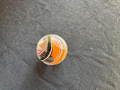 BEAUTIFUL HANDMADE CONTEMPORARY GLASS ART MARBLE