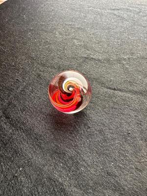 ALLURING MULTICOLORED MARBLE WITH RIBBON SWIRLS