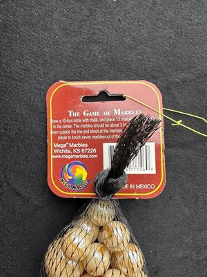 2 UNOPENED BAGS OF MARBLES (1)