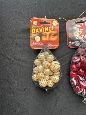 2 UNOPENED BAGS OF MARBLES (1)