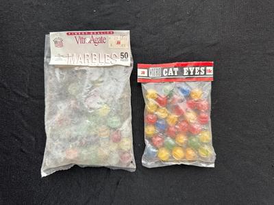 2 UNOPENED BAGS OF MARBLES (2)