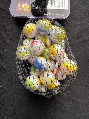 2 UNOPENED BAGS OF MARBLES (5)
