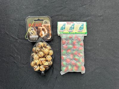 2 UNOPENED BAGS OF MARBLES (6)