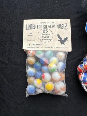 2 UNOPENED BAGS OF MARBLES (8)