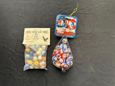 2 UNOPENED BAGS OF MARBLES (8)