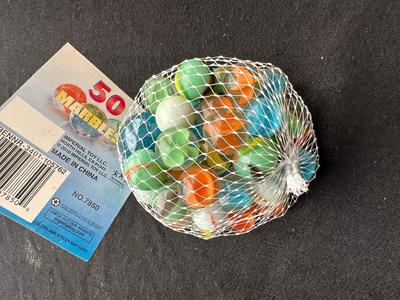 2 UNOPENED BAGS OF MARBLES (9)