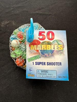 2 UNOPENED BAGS OF MARBLES (9)