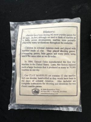 2 UNOPENED BAGS OF MARBLES (9)