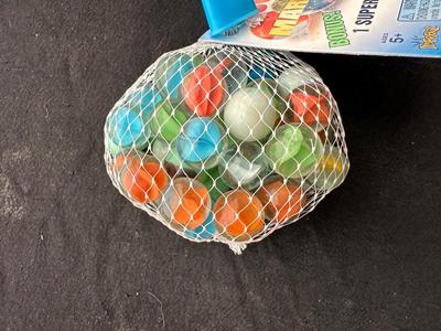 2 UNOPENED BAGS OF MARBLES (9)