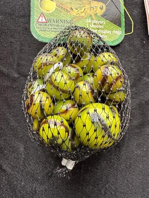 2 UNOPENED BAGS OF MARBLES (10)