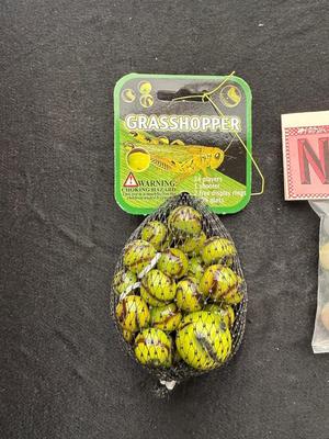 2 UNOPENED BAGS OF MARBLES (10)