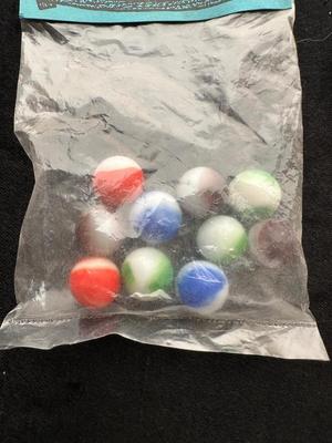 2 UNOPENED BAGS OF MARBLES (12)