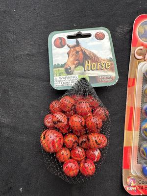 2 UNOPENED PACKAGES OF MARBLES (13)