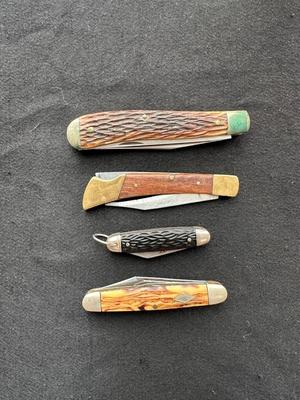 4 POCKET KNIVES