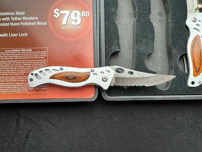 3 MAXAM FOLDING POCKET KNIVES