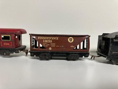 OLD MARX WIND UP TOY TRAIN