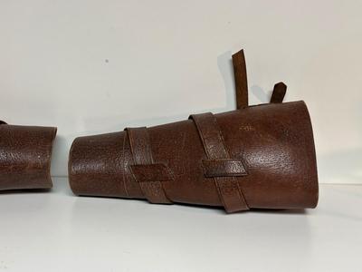 LIGHT HORSE BRIGADE LEATHER GAITERS