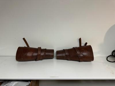 LIGHT HORSE BRIGADE LEATHER GAITERS