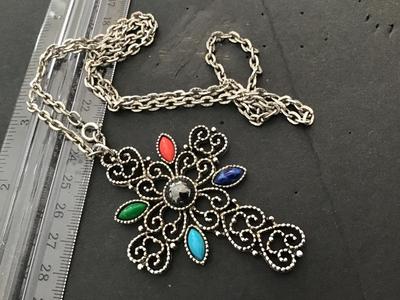 Vintage Avon Cross Necklace