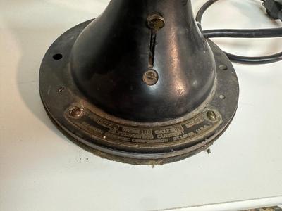 WAGNER METAL FAN AND A STERLING SERVICE CLOTHES IRON