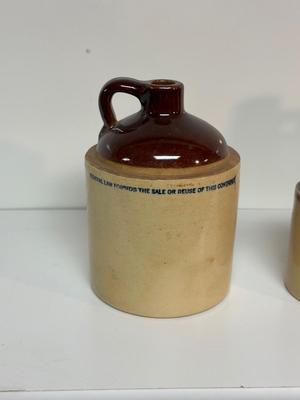 3 PLATTE VALLEY CLAY JUGS