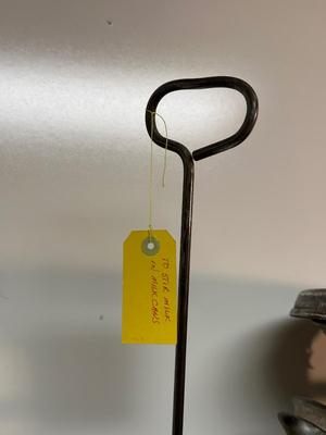 DAIRY MILK STRAINER AND A SMALLER MILK CAN