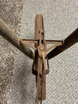 SINGLE WHEEL GARDEN PLOW OR CULTIVATOR