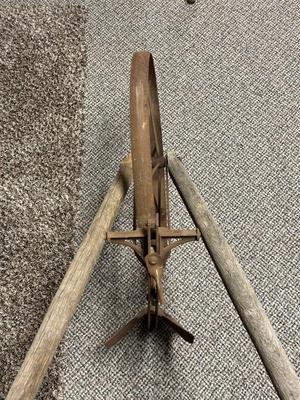 SINGLE WHEEL GARDEN PLOW OR CULTIVATOR