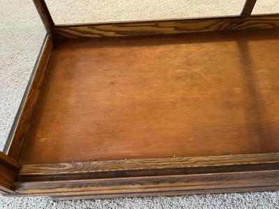 BEAUTIFUL ANTIQUE DISPLAY CASE