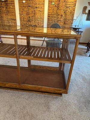 BEAUTIFUL ANTIQUE DISPLAY CASE