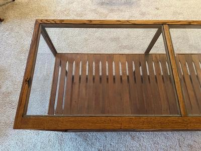 BEAUTIFUL ANTIQUE DISPLAY CASE