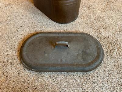 ANTIQUE COPPER BOILER