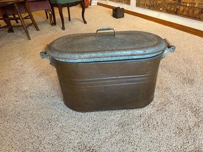 ANTIQUE COPPER BOILER