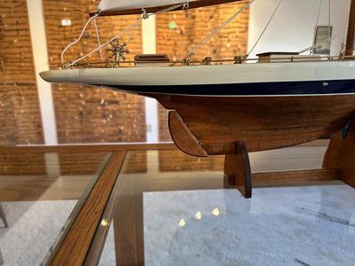 MODEL OF THE RAINBOW J-CLASS YACHT