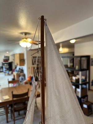 MODEL OF THE RAINBOW J-CLASS YACHT