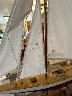 MODEL OF THE RAINBOW J-CLASS YACHT