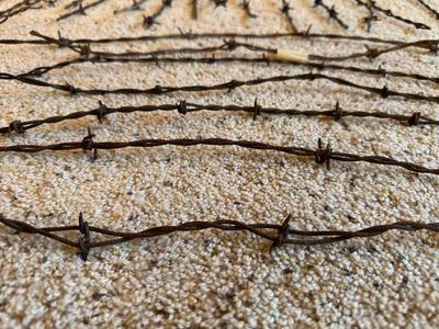 AN ASSORTMENT OF BARBED WIRE
