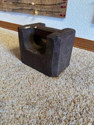 VINTAGE 50lb HOWE SCALE WEIGHT