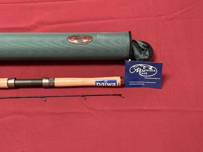DAIWA SCOTT MACCLOUD PROCASTER FISHING ROD WITH MOUNTAIN ORK CARRYING CASE