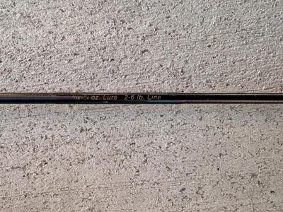FENWICK EAGLE GRAPHITE FISHING POLE AND SHIMANO 1000 REEL WITH FISHING ROD