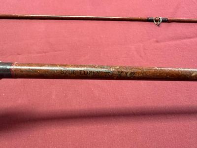 RED HOT ICE 24” ICE FISHING POLE AND PHILLIPSON FISHING ROD WITH REEL