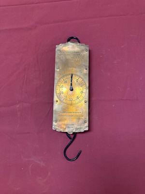 CHATILLON'S HANGING SCALE 60 POUND