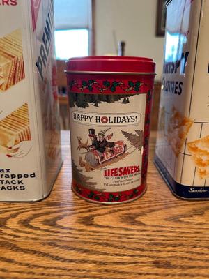 OLD HOUSEHOLD TINS