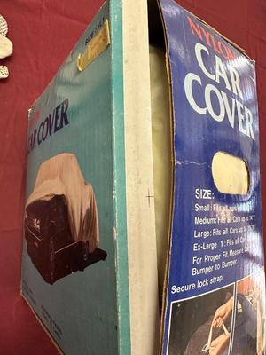 XL CAR COVER AND OTHER AUTO ITEMS