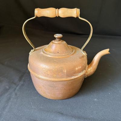 Two Copper Tea Pots (D-BM)