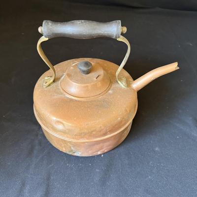 Two Copper Tea Pots (D-BM)